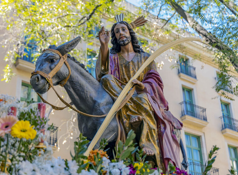 Processó de la Burreta a Barcelona. Foto: Carlos Cortizo