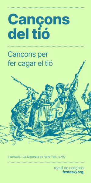 Banner Cançons per fer cagar el tió