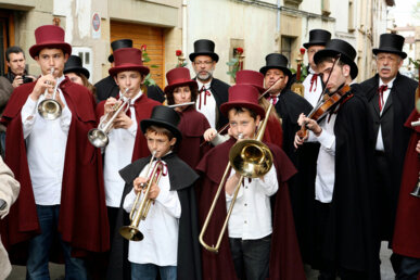 Grup instrumental de Les Caramelles del Roser