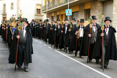Caramelles de Sant Julià de Vilatorta. Foto: Associació Caramelles del Roser