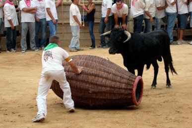 Cargolera del correbou de Cardona. Foto: Pasquina