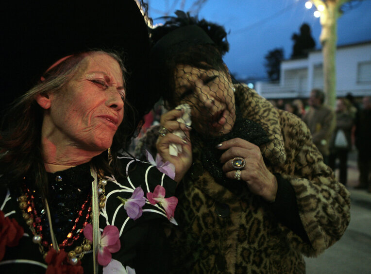 Enterrament del Carnestoltes a Roses