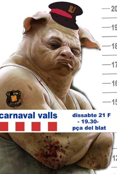 Cartell del Carnaval de Valls 2009
