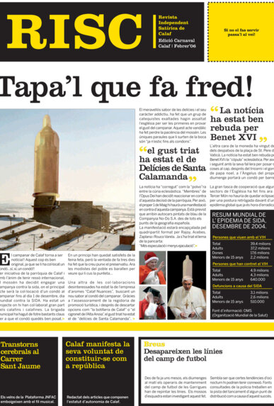 Risc. Revista satírica de Calaf