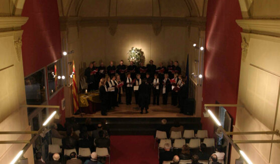 Coral a la capella de Santa Clara