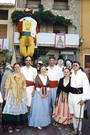 Grup d'alguns espies amb la Mahoma