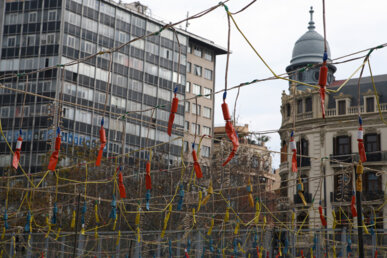 Els trons o mascles penjats