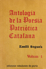 Antologia de la poesia patriòtica catalana. Volum 1