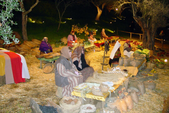 Una de les escenes del Pessebre