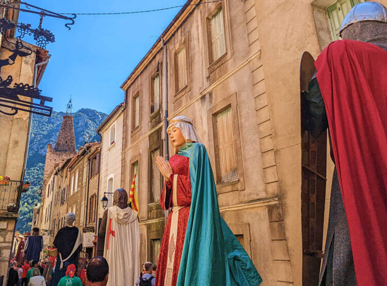 Trobada gegantera de Pasqua a Vilafranca de Conflent